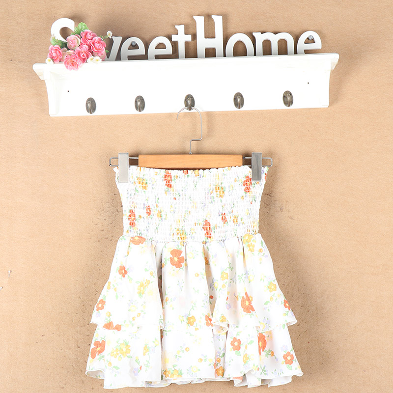 lady fashion Elastic waist Self cultivation multi-storey printing skirt Westin the Women's clothing/Boutique , Skirts category - from Buy2taobao.com to provide professional Taobao agent buy service