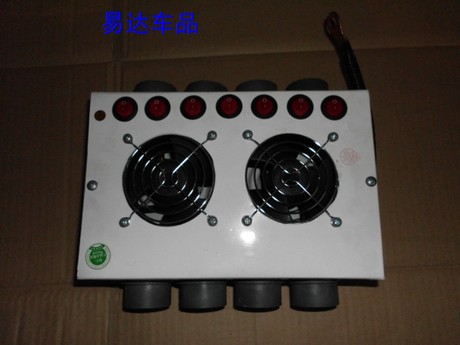 24V1000W双面吹汽车电暖风机 车载热空调 车