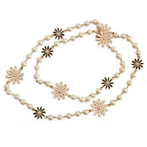 包邮缀好韩国饰品 韩版项链长短款女款珍珠项链水晶时尚女 K068