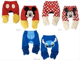  13新款男女儿童春秋裤童装大PP裤外贸婴儿裤卡通打底裤长裤抓绒