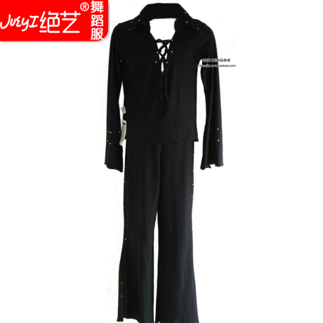 新款斗牛桑巴男长袖恰恰拉丁服舞服拉丁舞练习