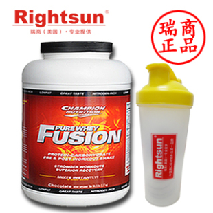  瑞商 进口冠军蛋白粉5磅 乳清蛋白质粉 健身增肌增重粉新 正品