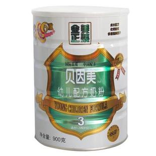  贝因美金美正装婴儿配方奶粉桶装900g 3段（1-3岁）