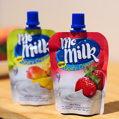 西班牙me milk酸奶常温浓缩贵族营养吸吸乐泥儿童零食原装进口