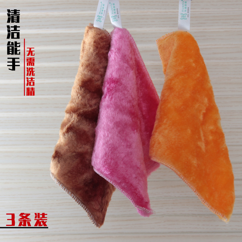 厨房百洁布三条装抹布洗碗擦车玻璃无痕不掉毛不用洗洁精不粘油在类目 家庭/个人清洁工具, 家务/地板清洁用具, 百洁布中 - 来自Buy2taobao.com提供专业的淘宝代购服务
