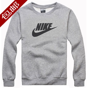  耐克/Nike 新款秋冬男士卫衣 加绒抓绒加厚圆领长袖情侣装卫衣服