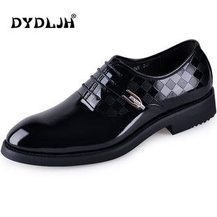  正品 夏季镂空透气 韩版英伦系带尖头男士正装商务头层真牛皮鞋子
