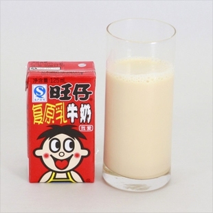  旺旺仔复原乳牛奶 甜香牛奶125ml 小盒装保鲜牛奶