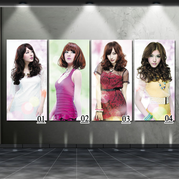 modern Barber Shop Hanging picture beauty salon Hairdressing fashion Decorative painting hairstyle model Frameless Sea Newspapers Perm Mural paintingin the Home accessories , Decorative painting , Modern decorative painting category - from Buy2taobao.com to provide professional Taobao agent buy service
