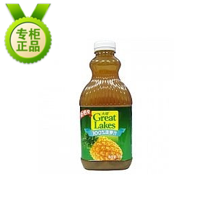 大湖 菠萝汁1L\/瓶 Great Lakes100%纯果汁原榨