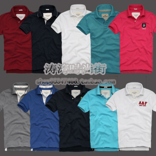  最新 AF男polo衫 短袖POLO af翻领保罗衫 夏装 纯棉 休闲polo
