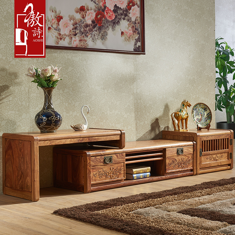 Proud poetry New Chinese style Mahogany furniture Hedgehog red sandalwood solid wood TV cabinet Cabinet Free combination Telescoping X11in the Residential furniture , Cabinet , TV cabinet category - from Buy2taobao.com to provide professional Taobao agent buy service