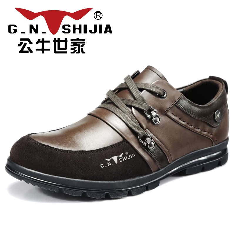 公牛休闲鞋春秋男鞋_公牛世家男鞋2013 公牛