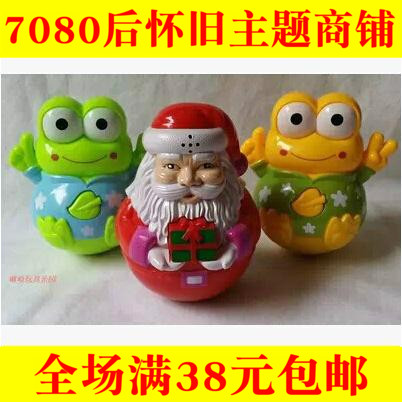 80 After the nostalgic classic Tumbler Toys Santa Claus Childhood Recall happy childhood children Retro traditionin the Toy/Childs/Puzzle/Building block/Model , Child Bell/Cloth Play/Appease toys , Tumbler category - from Buy2taobao.com to provide professional Taobao agent buy service