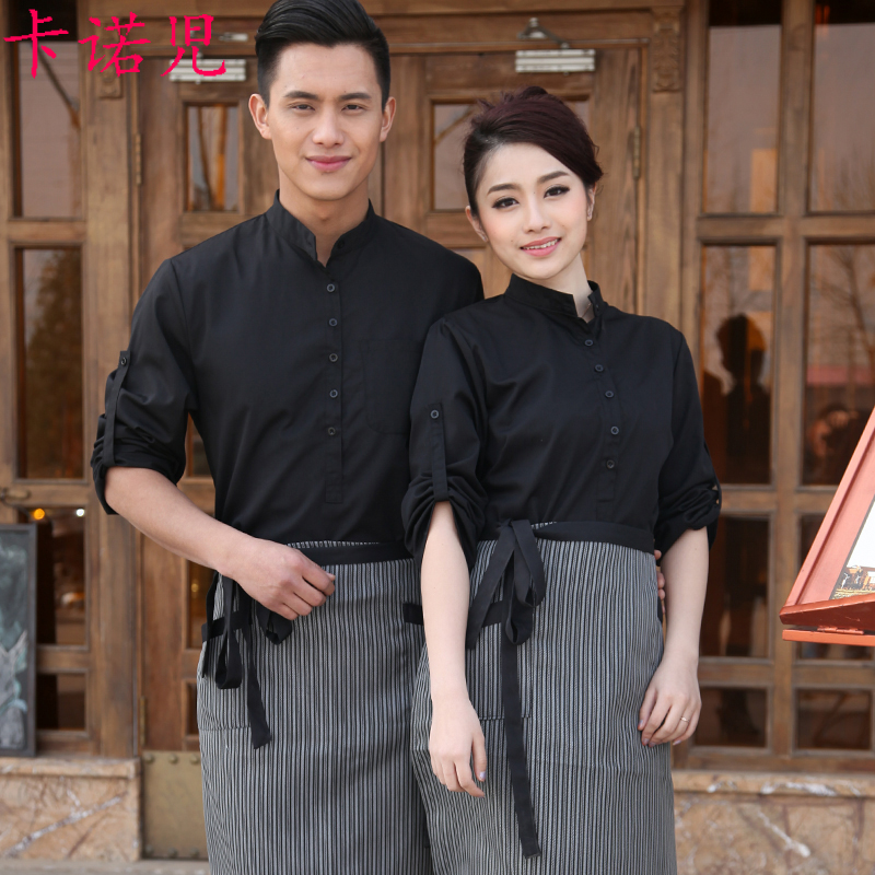 酒店工作服春夏装网咖会所西餐厅火锅饭店茶楼餐饮服务员长袖短袖|ruв категории Женская одежда, костюм/студенты школьную форму/обмундирования, отель обмундирования - от Buy2taobao.com для оказания профессиональной услуги покупки агента Taobao
