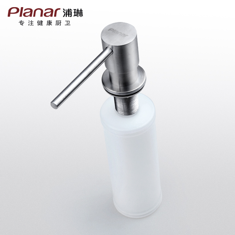 Planar/浦琳304不鏽鋼皂液器 水槽配件皂液盒時尚洗潔精瓶Z035B在類目 家裝主材, 廚房, 水槽配件, 水槽皁液器中 - 來自Buy2taobao.com提供專業的淘寶代購服務