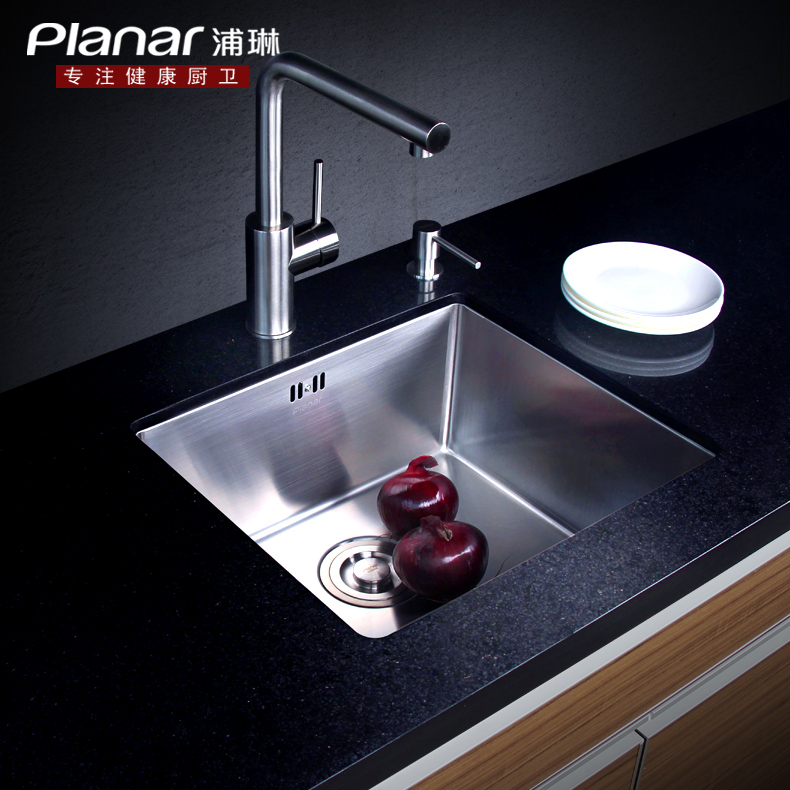 Pu Lin 304 Stainless steel water tank Single groove European style Audience Star Basin thickening kitchen Bar counter Trays 2048BSin the Decoration main material , Kitchen , Kitchen pots/Sink , Sink a single product category - from Buy2taobao.com to provide professional Taobao agent buy service