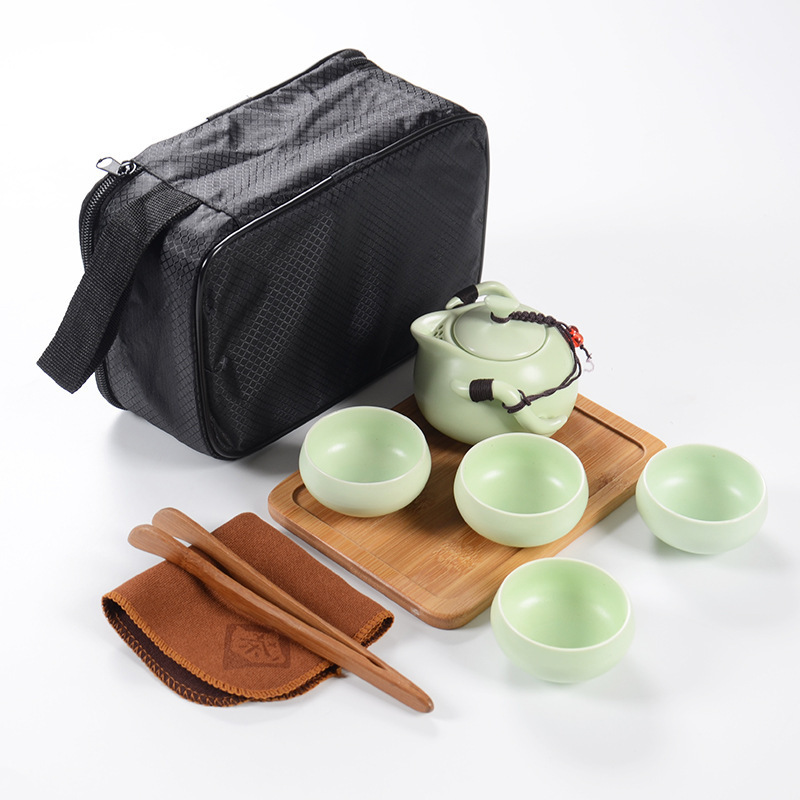 企鹅壶定窑旅行包茶具套装竹制茶盘功夫茶具可定制在类目 餐饮具, 茶具, 整套茶具中 - 来自Buy2taobao.com提供专业的淘宝代购服务