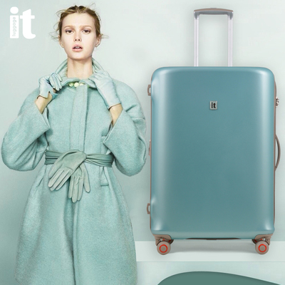 itluggage个性球形轮拉杆箱女防盗扩容旅行箱男19/25/29万向轮潮