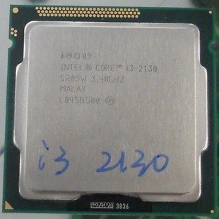 Intel \/英特尔 酷睿 i3 2130散片CPU 3.4GHz 替I