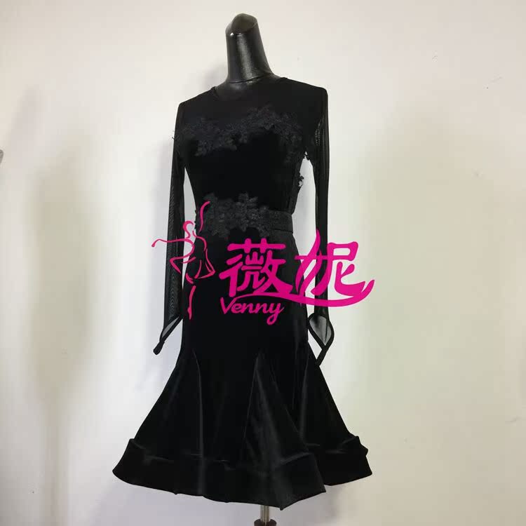 Wei Ni Game service Latin dance costumes Costume major Regulations level examination standard Dance skirtin the Sports/Yoga/Fitness/Fans supplies , Dance/Aerobics/Gymnastics , Latin , Latin Dance Set category - from Buy2taobao.com to provide professional Taobao agent buy service