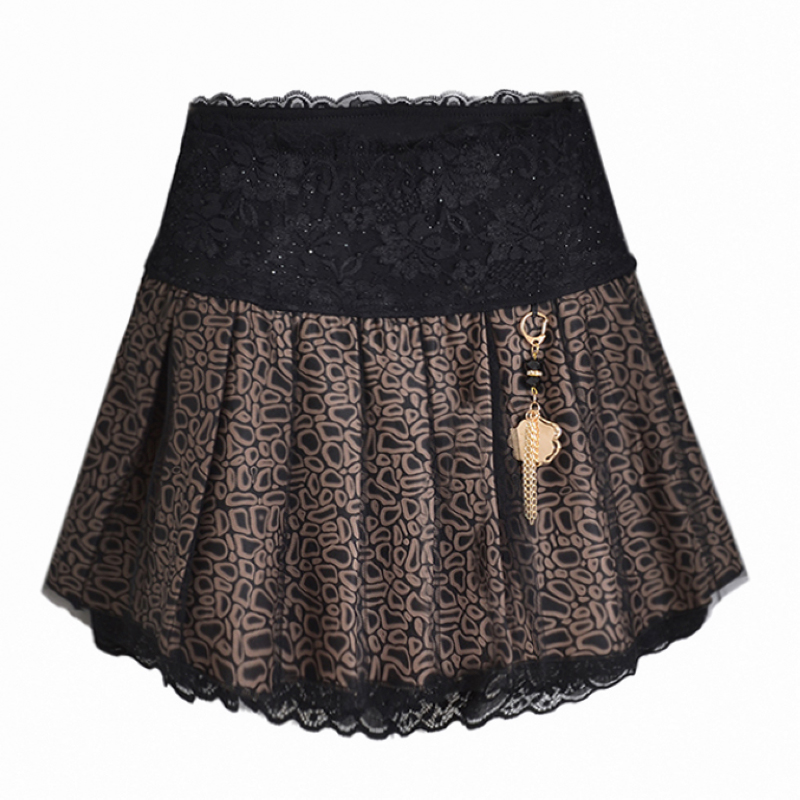 百褶裙蓬蓬裙蕾丝...