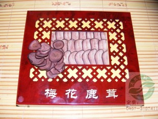  正品 东北鹿茸片 梅花鹿茸血片 鹿茸整支切片 精装礼盒批发包邮