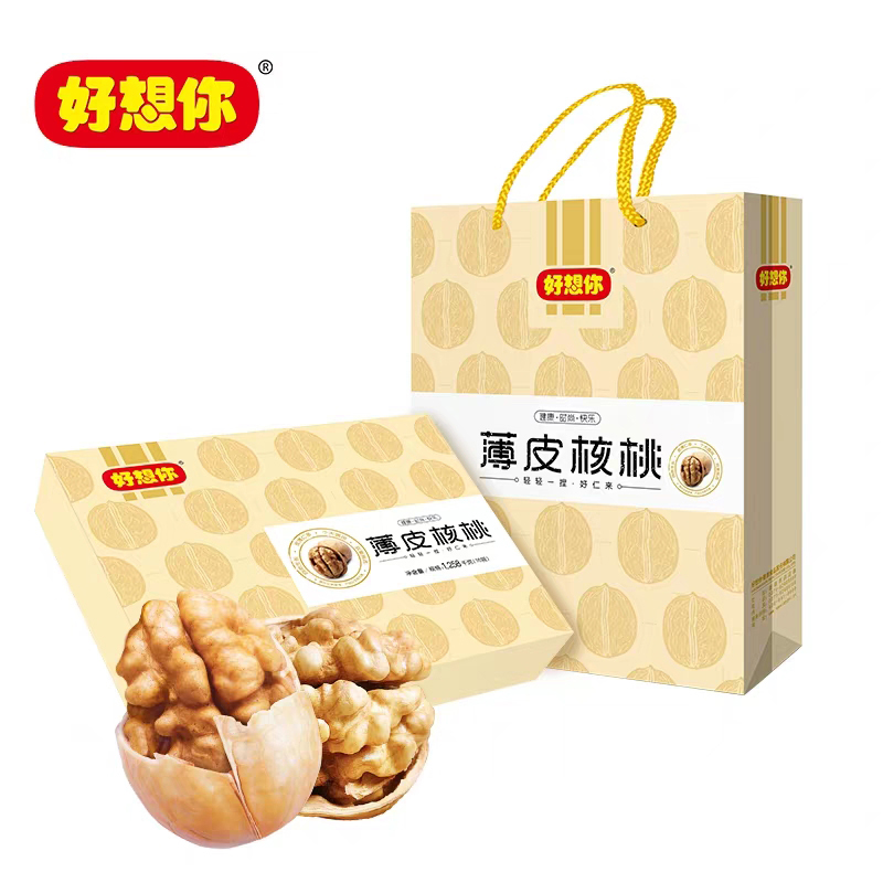 好想你1258克薄皮核桃 新疆阿克苏薄皮核桃礼盒装年货送礼礼品|ruв категории закуски/орехи/специальность, ореховый/орехи/жареные семечки, бумага/грецкий орех - от Buy2taobao.com для оказания профессиональной услуги покупки агента Taobao
