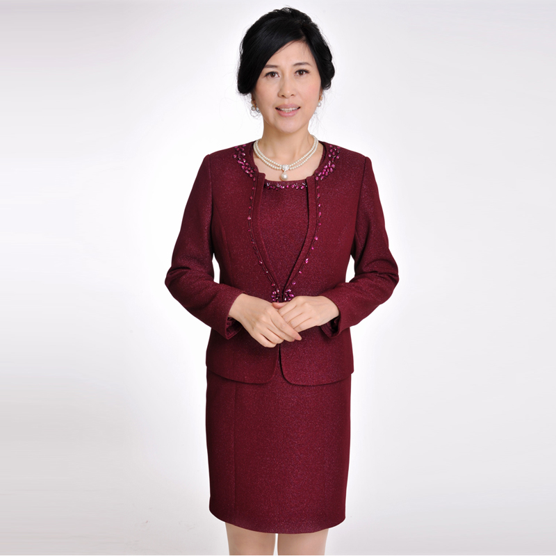 婚礼必选 妈妈婆婆结婚婚宴婚庆礼服 中老年女装连衣裙职业装套裙 婚礼必选 妈妈婆婆结婚婚宴婚庆礼服 中老年女装连衣裙职业装套裙