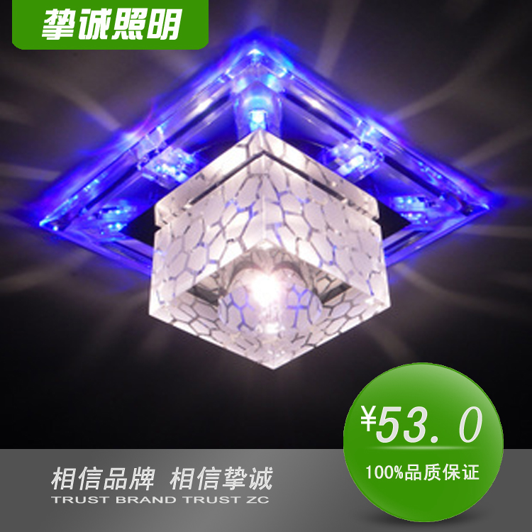 led水晶过道灯走廊灯玄关灯 紫色射灯筒灯吸顶灯入户花园灯3028|msdalam kategori keluarga memasang ibu, Lampu & Lighting Fixtures, downlights - dari Buy2taobao.com untuk memberikan perkhidmatan ejen Taobao profesional membeli