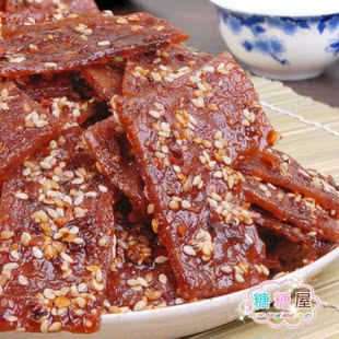  四川特产 蜀道香麻辣猪肉脯/猪肉干/肉条 麻辣新食尚120（133）g
