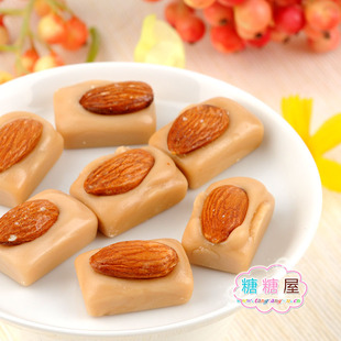  金冠热卖零食 杏仁奶酥 杏仁糖果/可以嚼的酥脆牛奶478（500）g