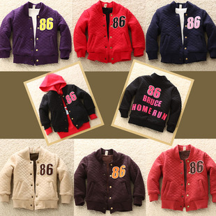  质量保证！童装男童夹克女童外套卫衣 儿童开衫棉衣/棉袄