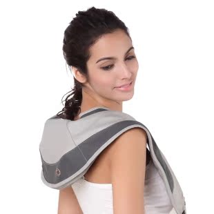  禾诗肩颈捶打按摩披肩 正品颈椎按摩器颈部腰部肩部 颈肩乐HS-08H