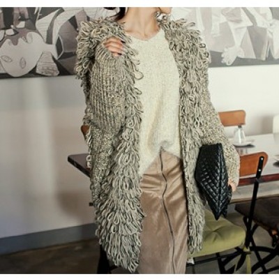 Korean imports 2019 new pattern Winter dress Korean Edition temperament Versatile sweater coatin the Women's clothing/Boutique , Sweaters category - from Buy2taobao.com to provide professional Taobao agent buy service