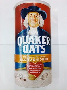  新包装美国进口-桂格五分钟传统燕麦片QUAKER OATS 带中文标签！