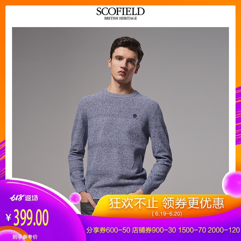 SCOFIELD2018 Autumn and winter leisure time T-shirts man sweater Korean Edition Sweater SMKW81CB01in the Men's clothing, Knitwear/Sweaters category - from Buy2taobao.com to provide professional Taobao agent buy service