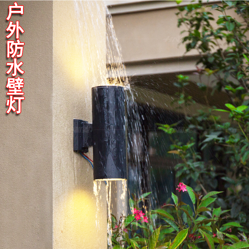 LED壁灯户外防水双头射灯上下照射酒店墙壁门口柱子灯 外墙围墙灯在类目 家装主材, 灯具灯饰, 室外灯饰, 景观庭院灯饰中 - 来自Buy2taobao.com提供专业的淘宝代购服务