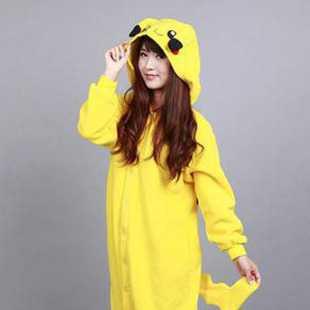 皮卡丘阿狸<em>连体睡衣</em> 卡通居家服睡衣四季款恐
