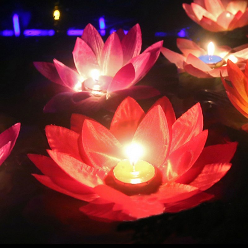蓮花燈 水燈 河燈 許願漂流燈廠家直銷阻燃質荷花燈祈福燈在類目 節慶用品/禮品, 燈, 孔明燈中 - 來自Buy2taobao.com提供專業的淘寶代購服務