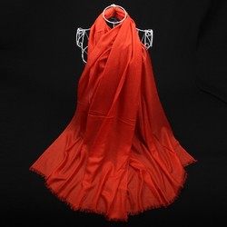 柔滑贴肤 外贸秋冬时尚安吉丽娜朱莉同款橘色