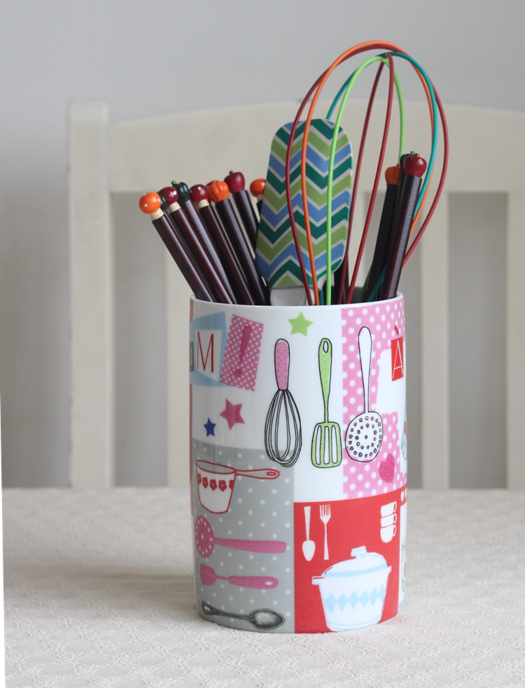 designer Illustration ceramics Storage bucket Kitchen Storage Shovel Chopsticks barrelin the Tableware , Tableware , Tableware cage/Shelf category - from Buy2taobao.com to provide professional Taobao agent buy service