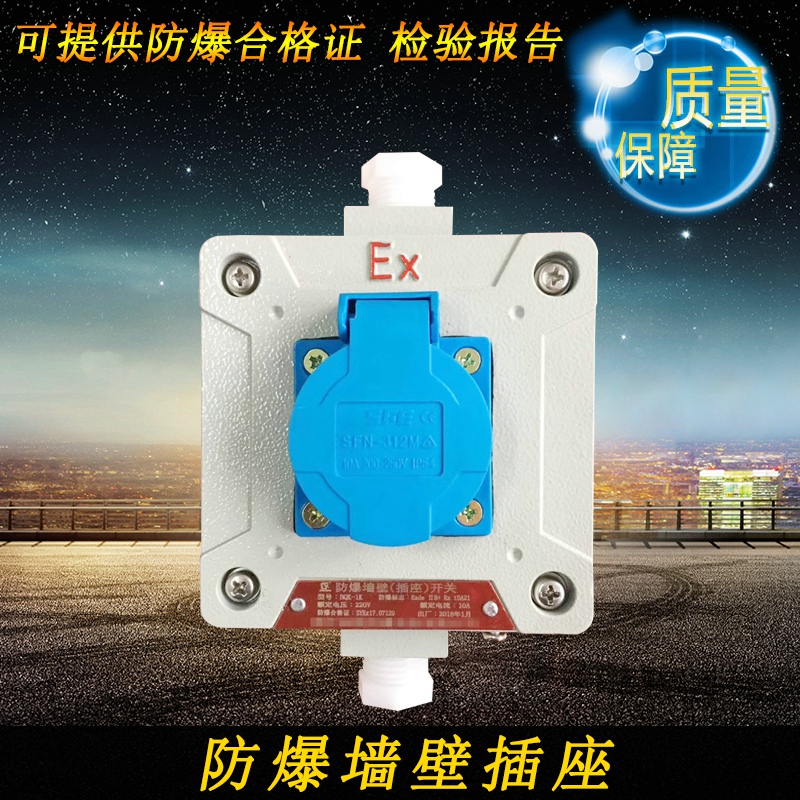 explosion-proof 86 Wall switch socket explosion-proof SW Wall switch socket Five socket Industrial socketin the Electronic/Electrician , Outlet , Power outlet category - from Buy2taobao.com to provide professional Taobao agent buy service