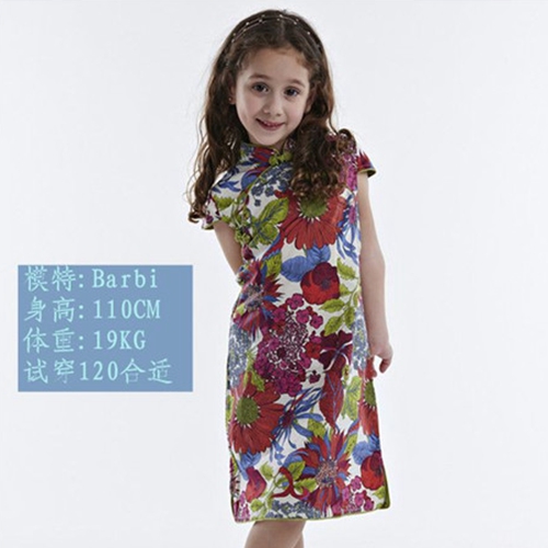 紅綠花純棉兒童旗袍 女童夏季短袖連衣裙 中式唐裝中小童演出服在類目 童裝/嬰兒裝/親子裝, 兒童旗袍/唐裝/民族服裝, 旗袍中 - 來自Buy2taobao.com提供專業的淘寶代購服務