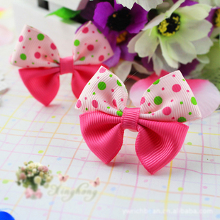  韩国新款儿童发圈发绳头绳可爱蝴蝶结发饰女童女宝宝皮筋头花