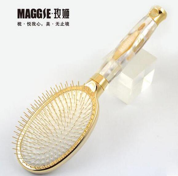 MAGGIE玫姬贝壳气囊气垫按摩头皮梳子K金精品礼盒防静电热卖包邮在类目 家庭/个人清洁工具, 个人洗护清洁用具, 梳子/便携用镜, 梳子/化妆梳/按摩梳中 - 来自Buy2taobao.com提供专业的淘宝代购服务