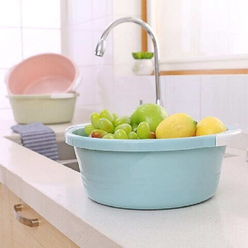 Medium and small thickening Washbasin household adult Plastic Washtub baby Washbasin student children Bowlin the Family/Personal Cleaning Tools , Housework/Floor cleaning equipment , Washbasin category - from Buy2taobao.com to provide professional Taobao agent buy service