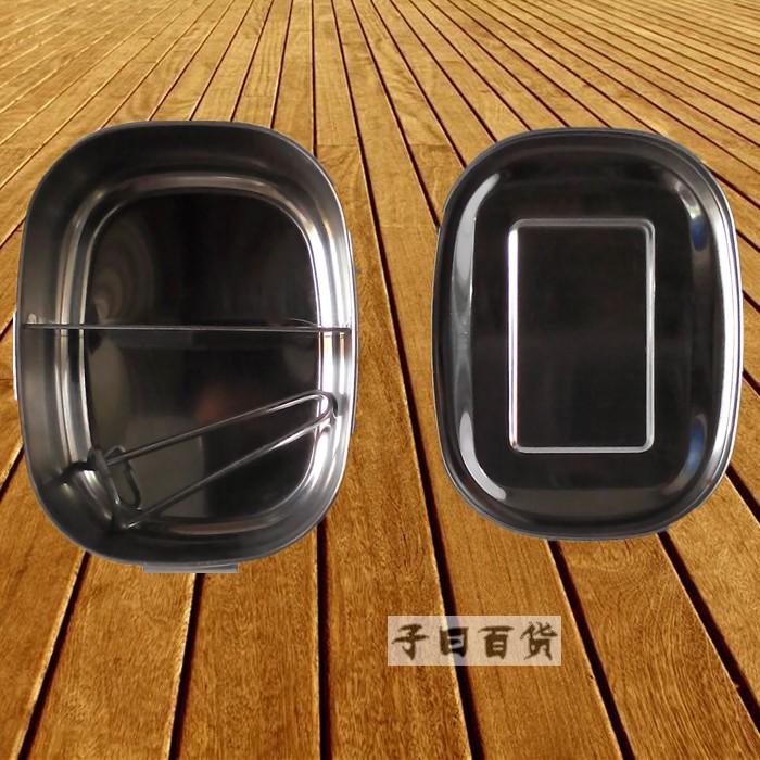 thickening Stainless steel lunch box A partition Bento Box monolayer Sub-grid student staff Metal Sub-gridin the Tableware , Tableware , Boxes/Cooler/Heat to the pot category - from Buy2taobao.com to provide professional Taobao agent buy service