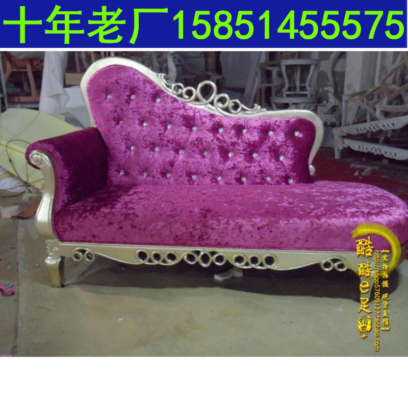 European style Royal Sofa chairs Neoclassical a living room deck chair Royal couch Toffee chair modern Small apartment solid wood Beauty couchin the Residential furniture , Sofa , Chaise longue category - from Buy2taobao.com to provide professional Taobao agent buy service