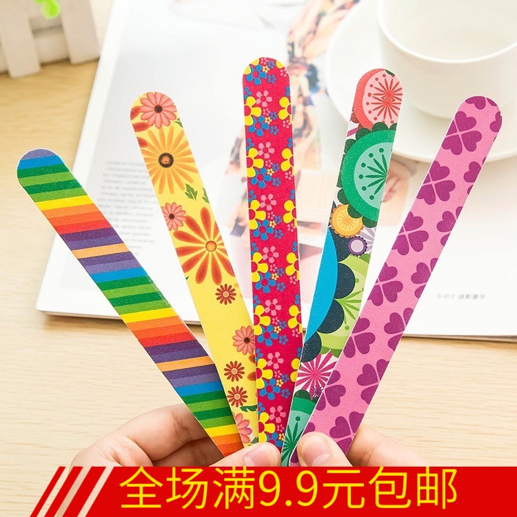 新款美甲工具 韩版美容修甲时尚印花双边指甲锉 美女打磨挫条在类目 家庭/个人清洁工具, 个人洗护清洁用具, 指甲刀/指甲钳, 其它中 - 来自Buy2taobao.com提供专业的淘宝代购服务